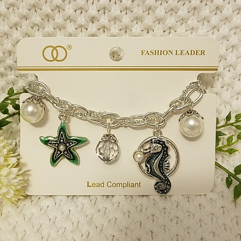Ocean Themed Charm Bracelet